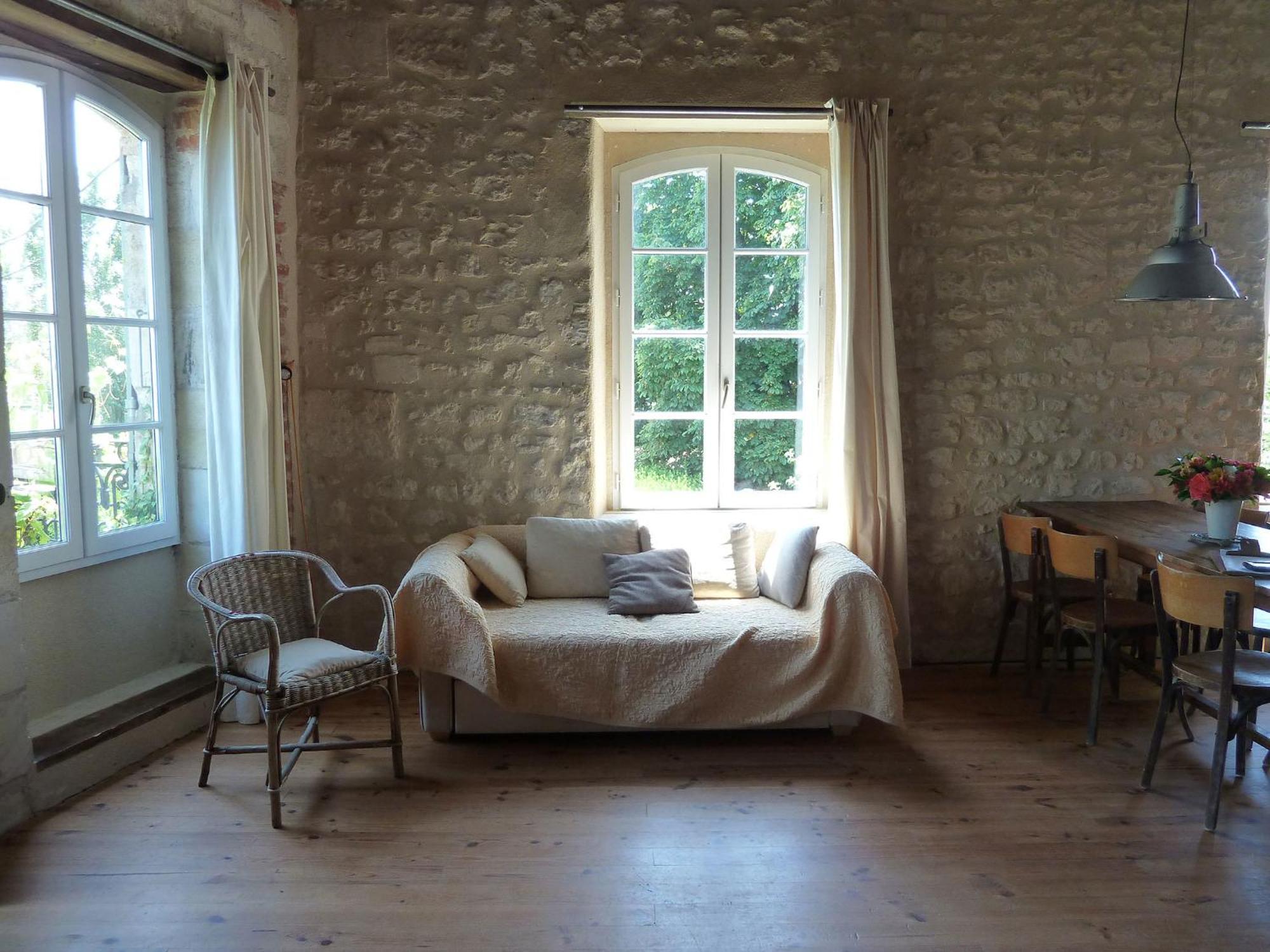מלון Mortagne-sur-Gironde Le Domaine Du Meunier חדר תמונה